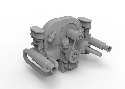 Generic Flat 4 engine