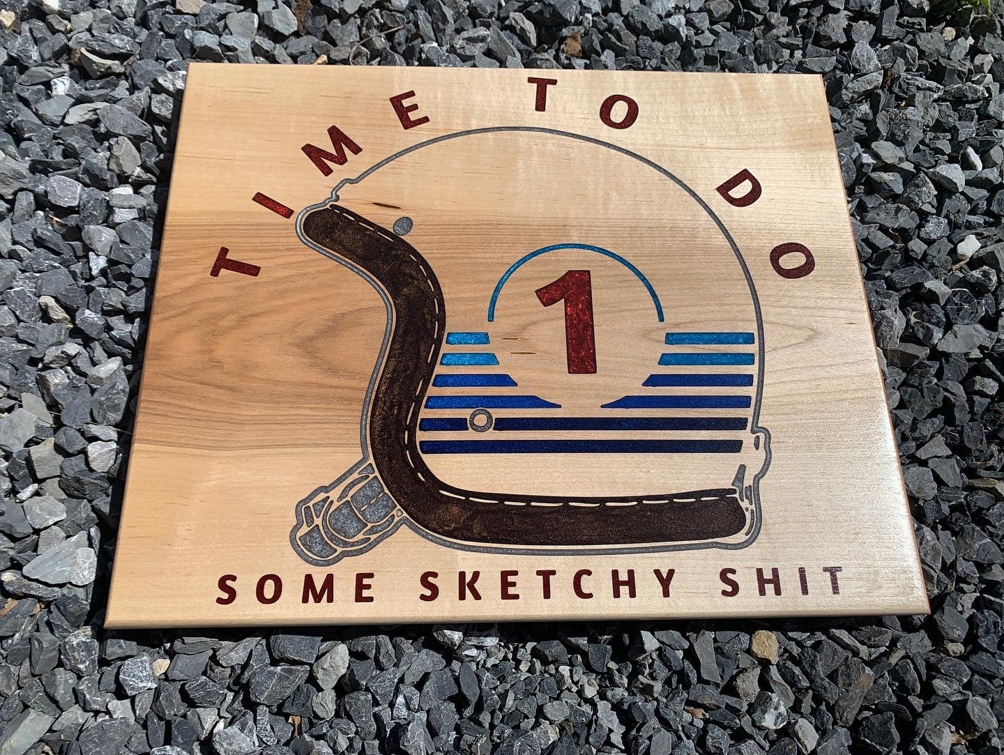 Posters, Prints, & Visual Artwork Sketchy Shit - Thread & Resin