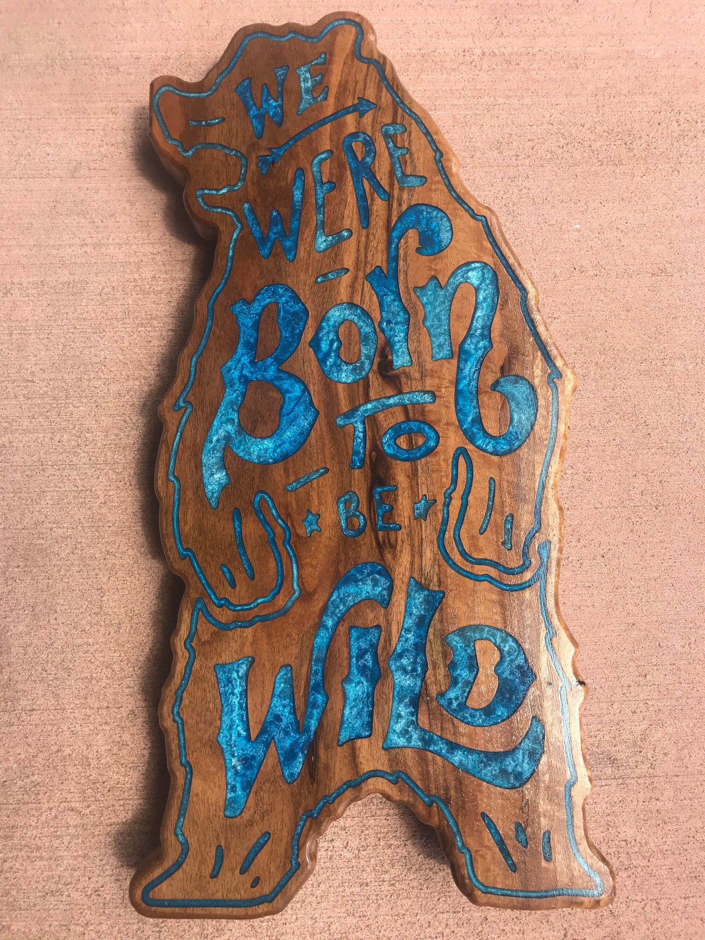 Born To Be Wild - Thread & Resin