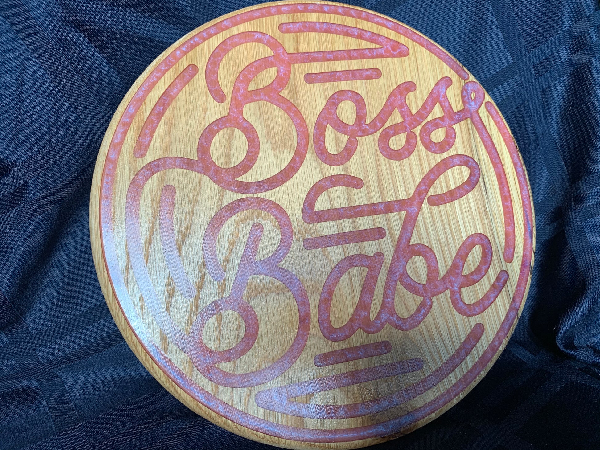 Boss Babe - Thread & Resin