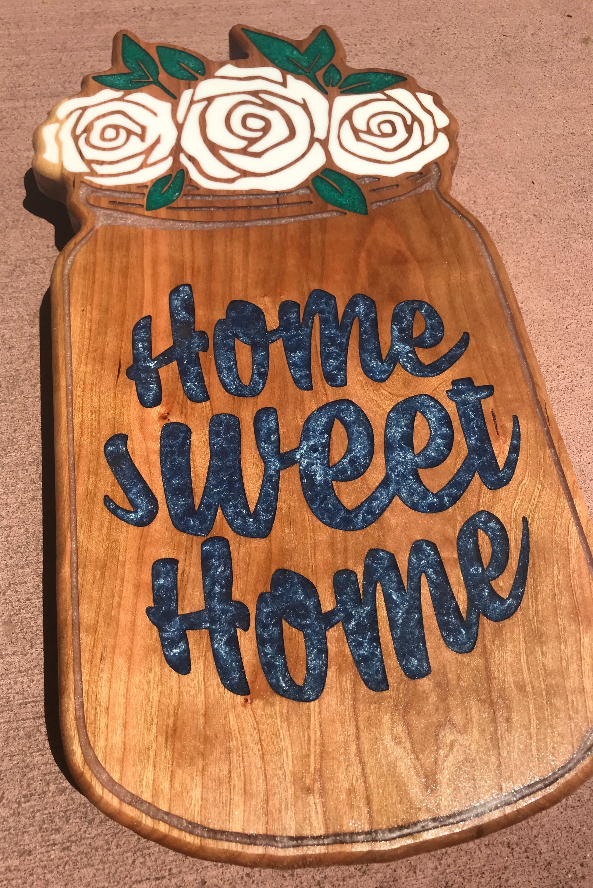 Home Sweet Home - Thread & Resin