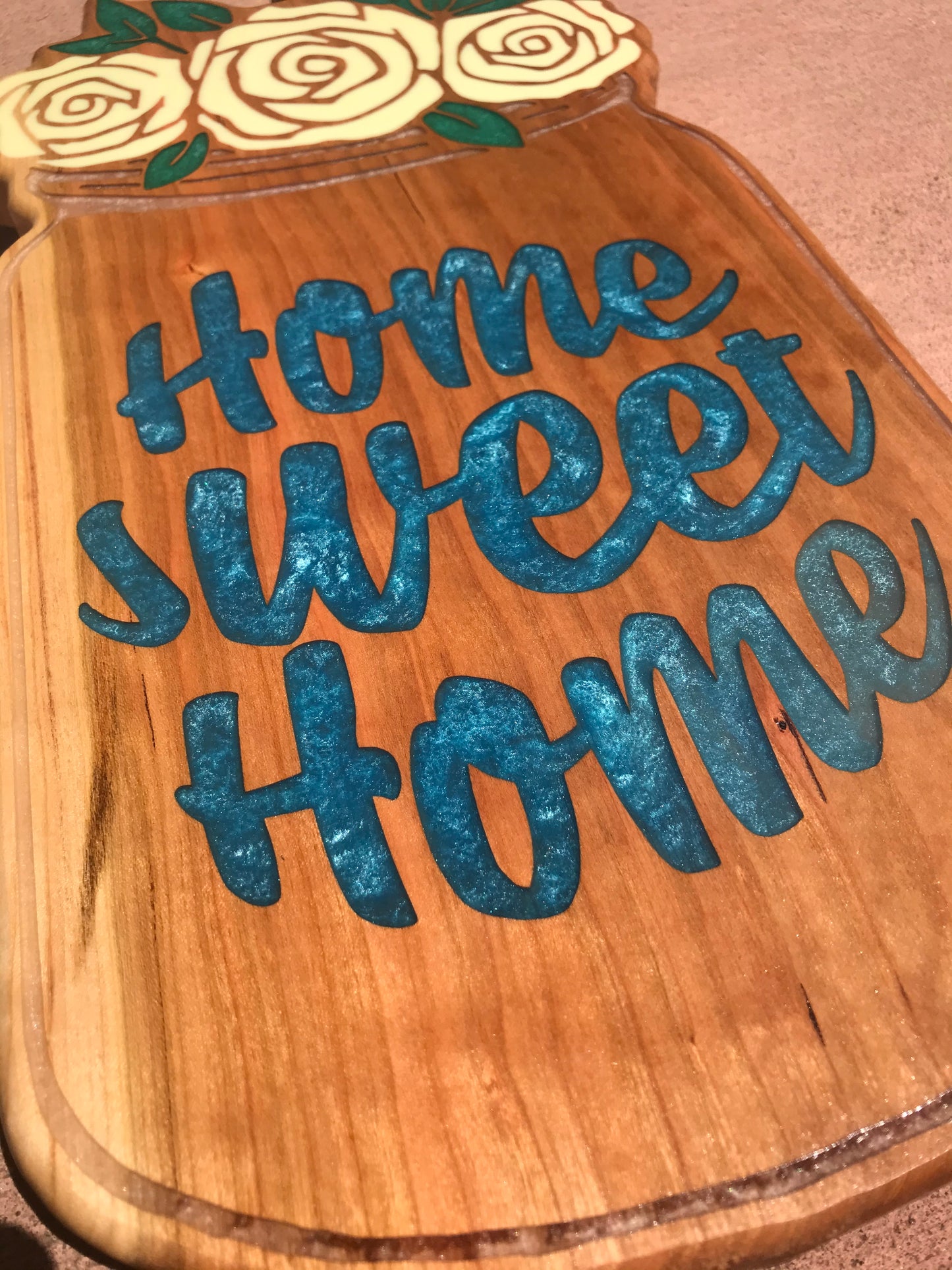 Home Sweet Home - Thread & Resin