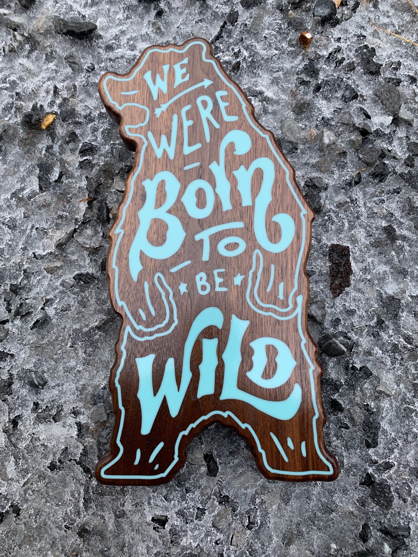 Born To Be Wild - Thread & Resin