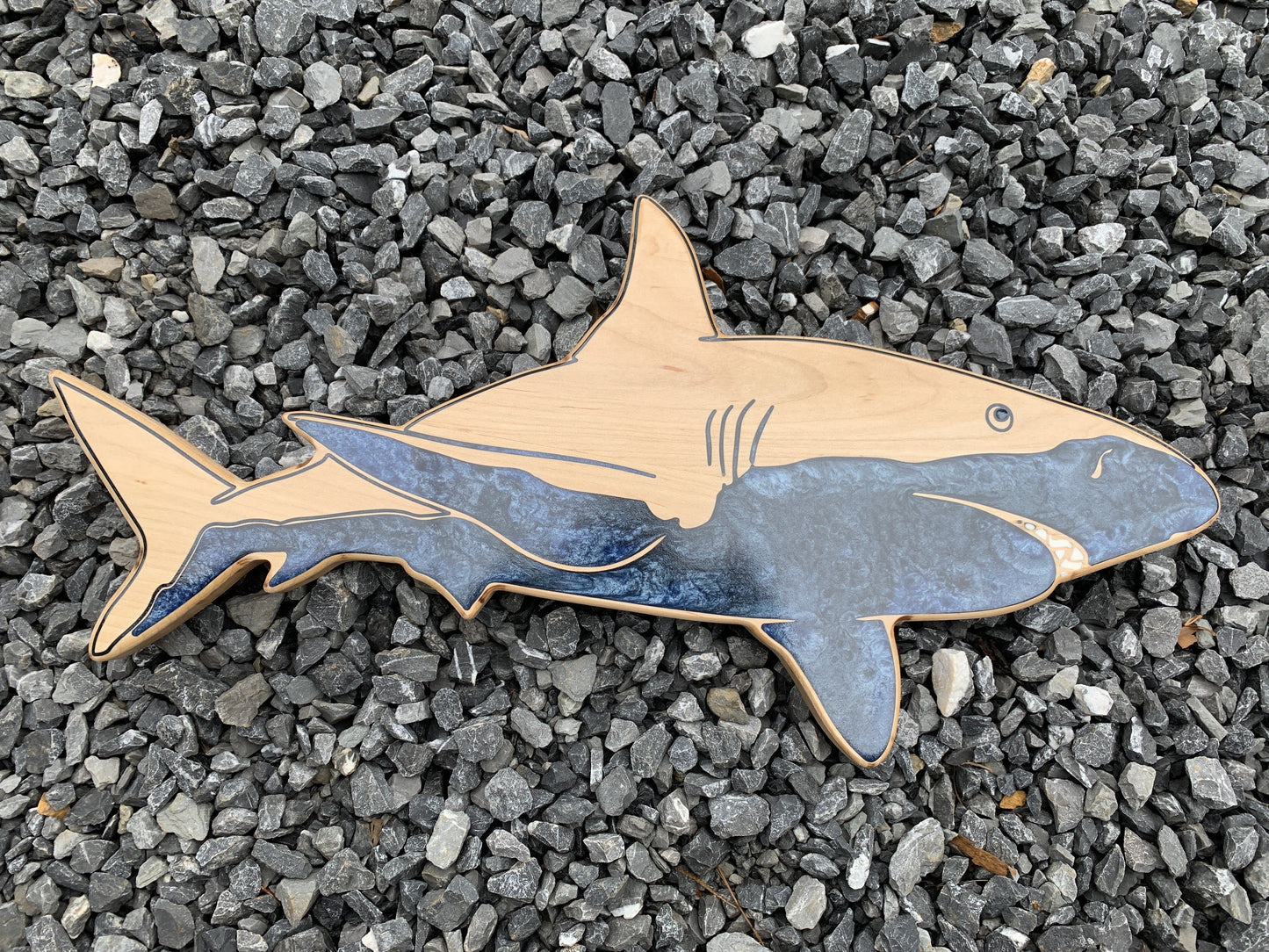 Shark - Thread & Resin