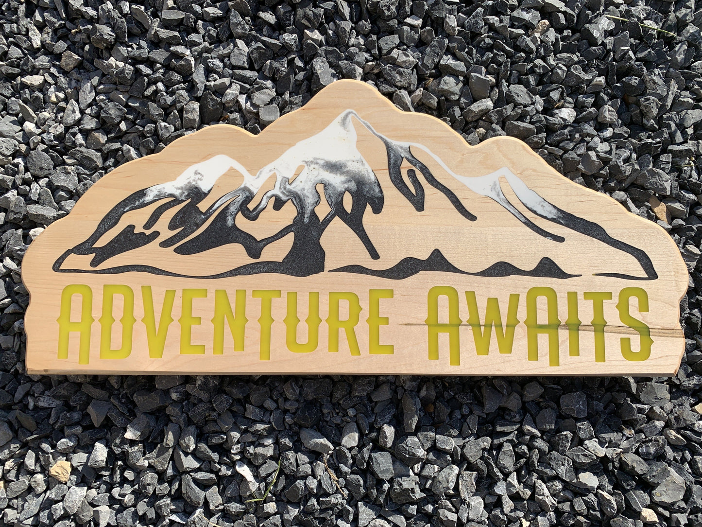 Posters, Prints, & Visual Artwork Adventure Awaits - Thread & Resin