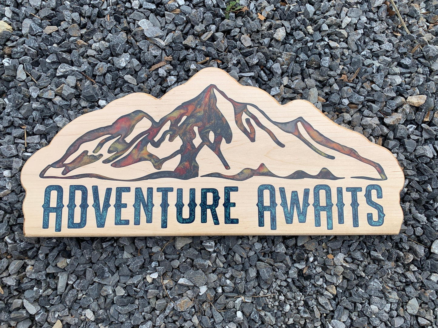 Posters, Prints, & Visual Artwork Adventure Awaits Autumn - Thread & Resin