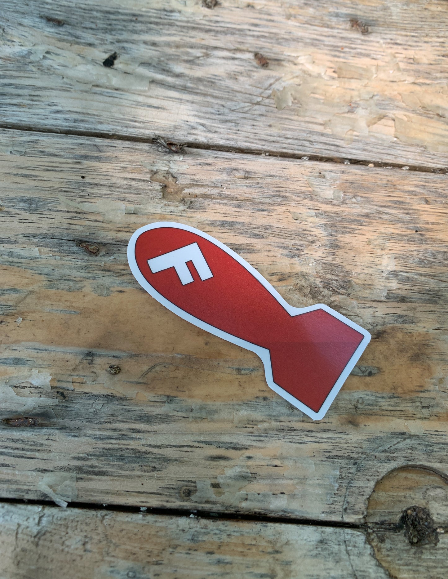 Decorative Stickers F bomb - Thread & Resin