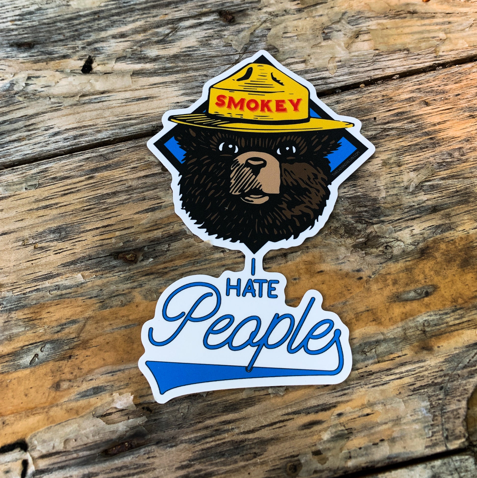 Decorative Stickers Smokey - Thread & Resin