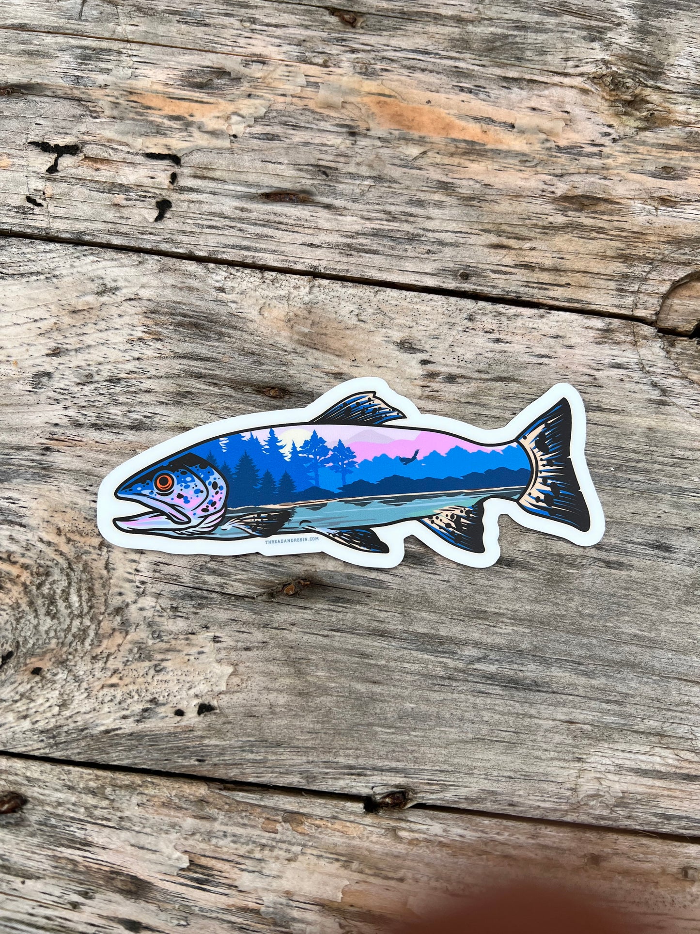 Lake Trout - Thread & Resin