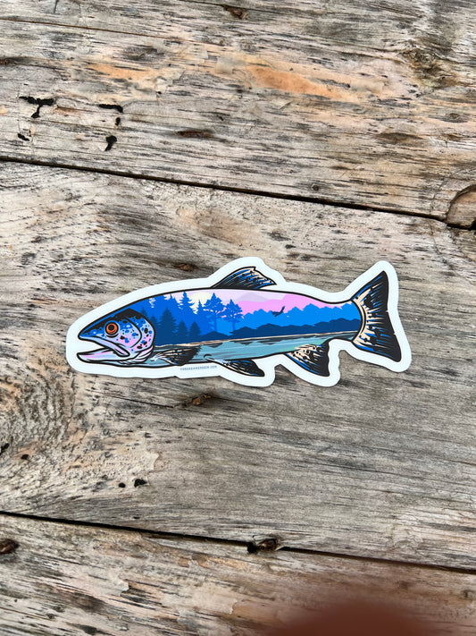 Lake Trout - Thread & Resin