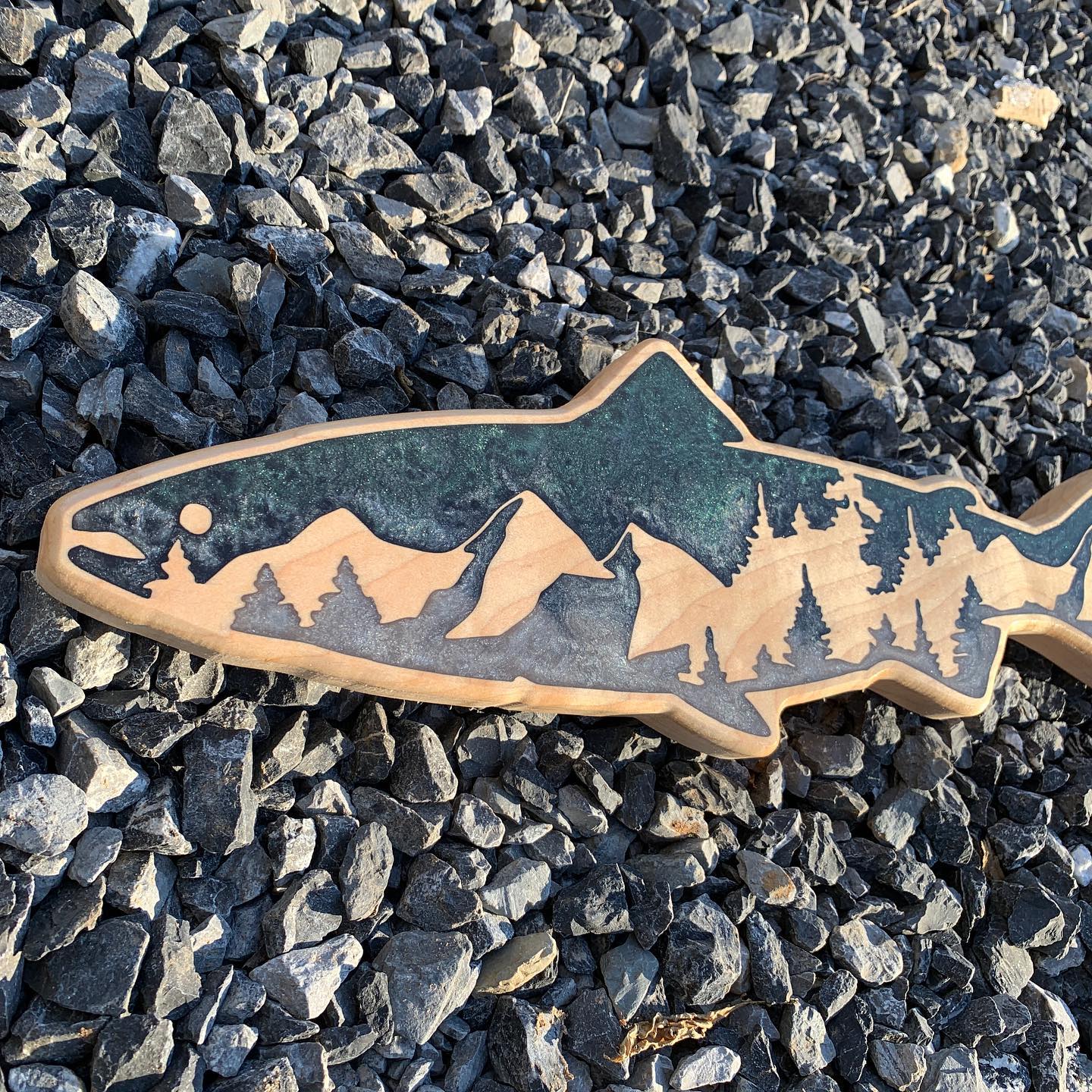 Salmon - Thread & Resin