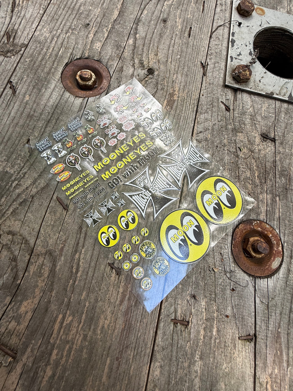 Hotrod sticker sheet