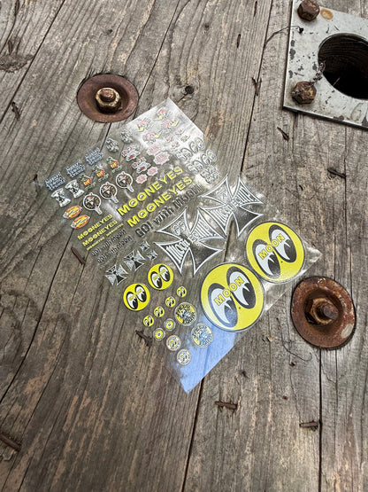 Hotrod sticker sheet