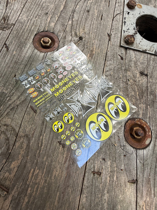 Hotrod sticker sheet