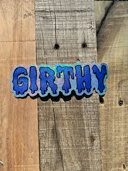 Girthy Sticker