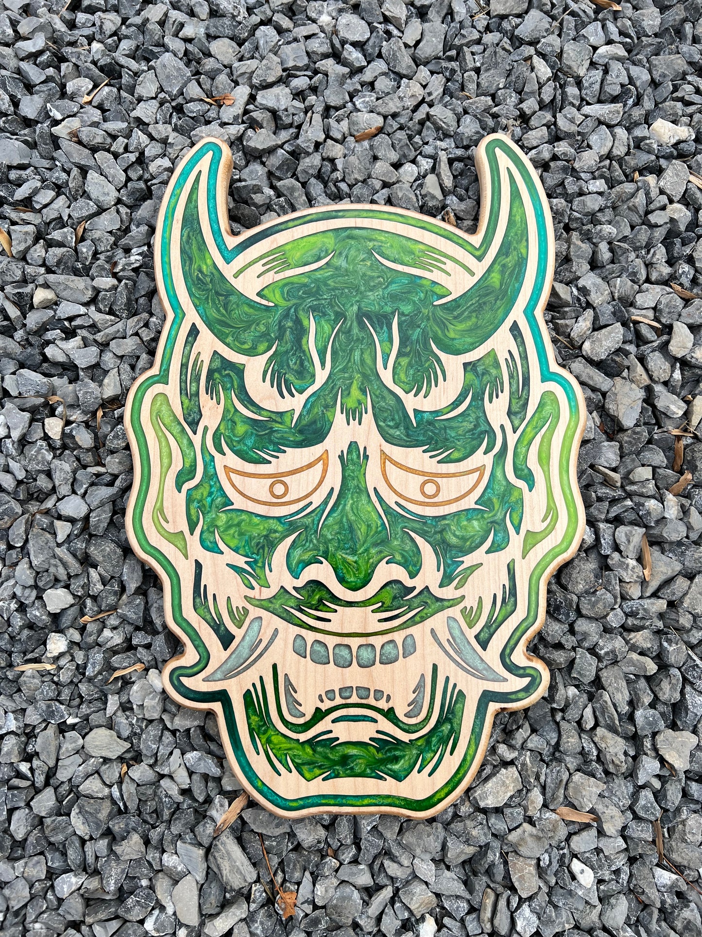 Green Oni Mask