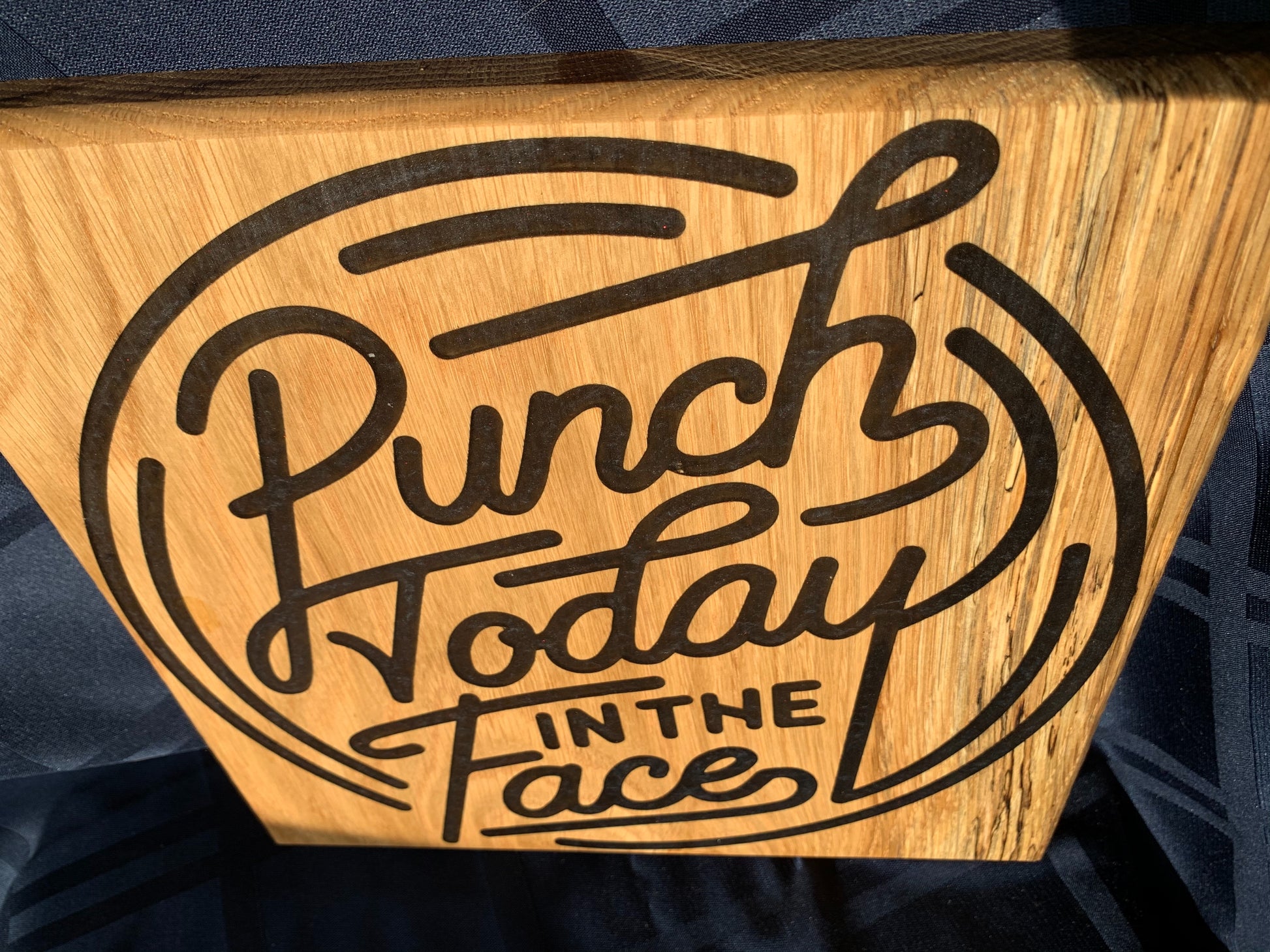 Punch Today In The Face - Thread & Resin