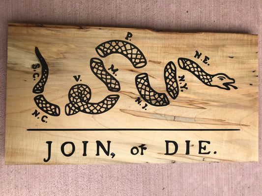 Join or Die - Thread & Resin
