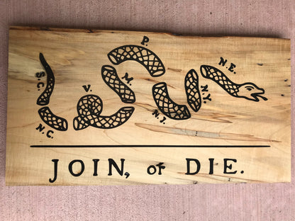 Join or Die - Thread & Resin