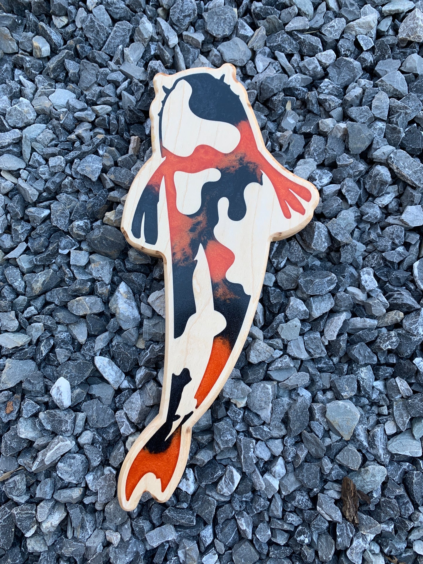 Koi fish - Thread & Resin