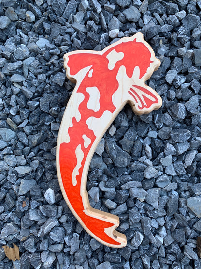 Koi fish - Thread & Resin