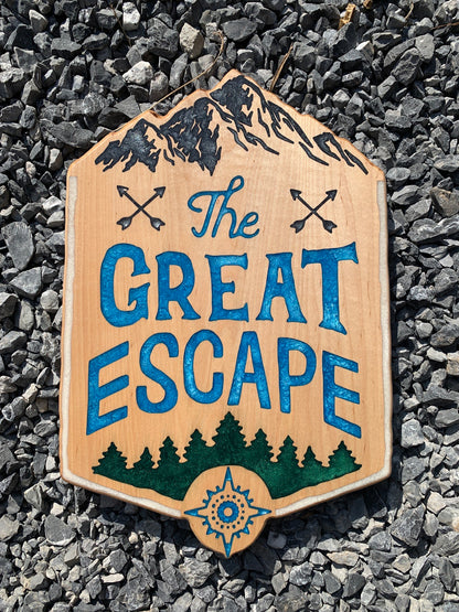 Posters, Prints, & Visual Artwork The Great Escape - Thread & Resin