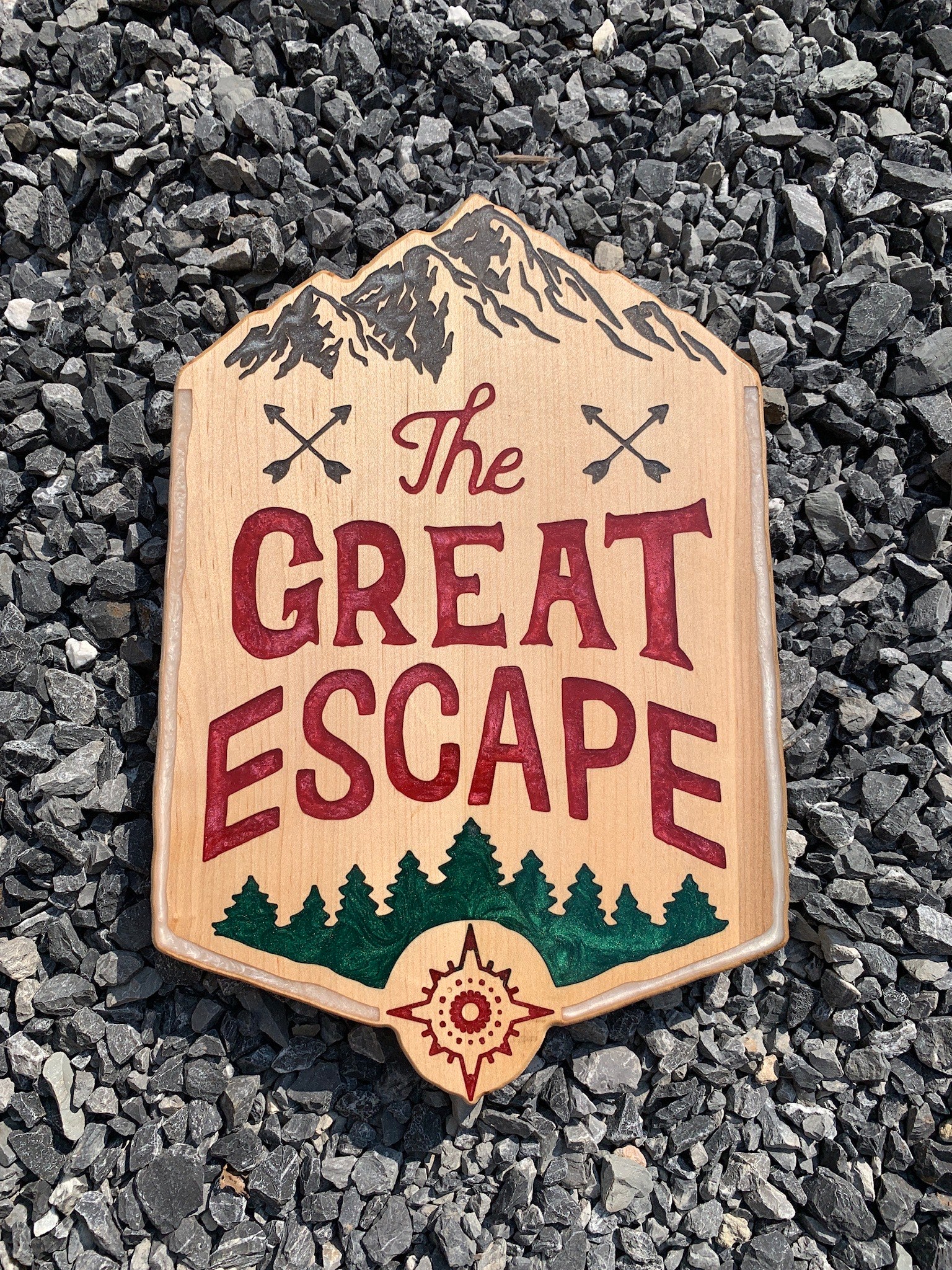 Posters, Prints, & Visual Artwork The Great Escape - Thread & Resin