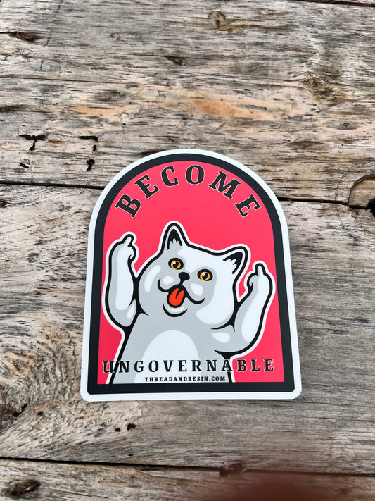 Become Ungovernable - Thread & Resin